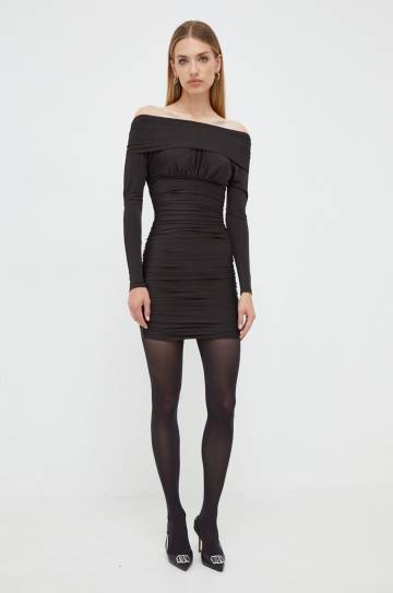 Платье Marciano Guess цвет чёрный mini облегающее Платье Marciano Guess цвет чёрный mini облегающее