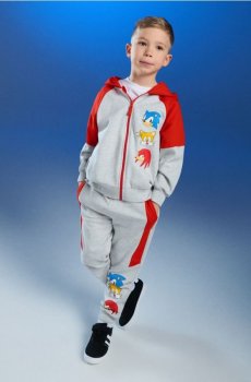 Трикотажні джогери Sonic the Hedgehog - перцевий червоний