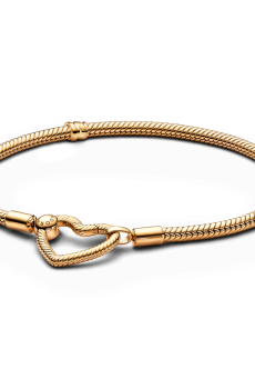 Браслет Pandora Moments із застібкою-серцем