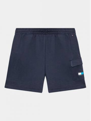 Tommy Hilfiger Спортивні шорти KB0KB08096 D Cиній Regular Fit