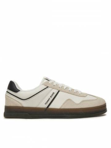 Tommy Jeans Снікерcи The Greenwich Leather EM0EM01524 Чорний Tommy Jeans Снікерcи The Greenwich Leather EM0EM01524 Чорний