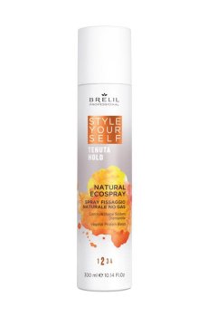 Эко-спрей для волос Brelil Style Yourself Hold Natural Ecospray натуральной фиксации, 300 мл