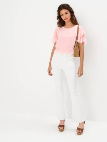 Mohito - Блузка з коротким рукавом - пастельний рожевий - M