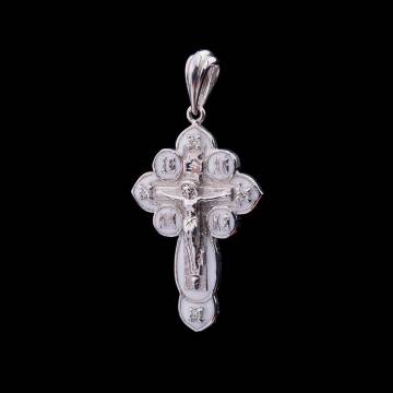 Серебряный крестик с распятием 240078А Серебряный крестик с распятием 240078А