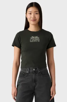 Женская черная футболка Черный XS Levi’s® A8798;0060