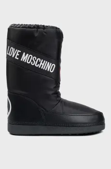Женские черные луноходы Черный 37 Love Moschino JA24032G0LISA000