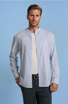 Сорочка з довгим рукавом - light blue