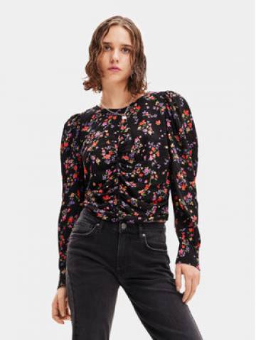 Desigual Блузка 23WWBW36 Чорний Regular Fit Desigual Блузка 23WWBW36 Чорний Regular Fit