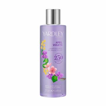 Парфюмированный гель для душа Yardley April Violets Luxury Body Wash женский, 250 мл