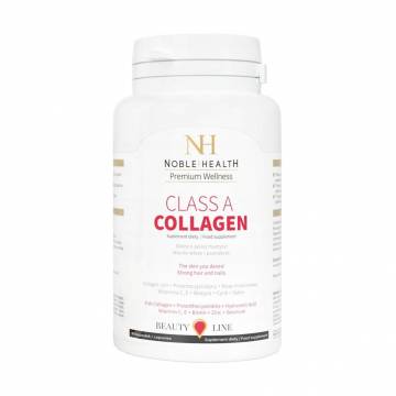 Комплекс по уходу за телом, лицом и волосами Noble Health Premium Wellnes Collagen Class A, 90 капсул Комплекс по уходу за телом, лицом и волосами Noble Health Premium Wellnes Collagen Class A, 90 капсул