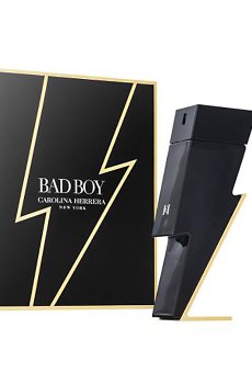 Парфюмированный набор мужской Carolina Herrera Bad Boy (туалетна вода, 100 мл + туалетна вода, 10 мл)