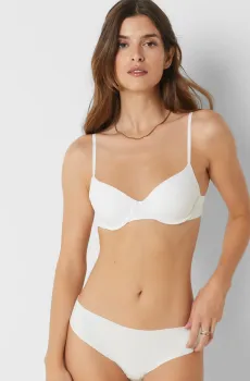 Женские белые трусики-слипы INVISIBLE Белый L Etam 6541363