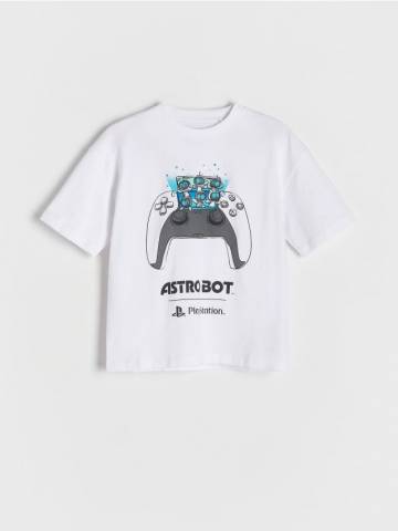 Reserved - BOYS` T-SHIRT - білий - 054CJ-00X Reserved - BOYS` T-SHIRT - білий - 054CJ-00X