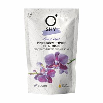 Жидкое косметическое крем-мыло Oshy Secret Night Liquid Cosmetic Cream Soap, 500 мл (дойпак) Жидкое косметическое крем-мыло Oshy Secret Night Liquid Cosmetic Cream Soap, 500 мл (дойпак)
