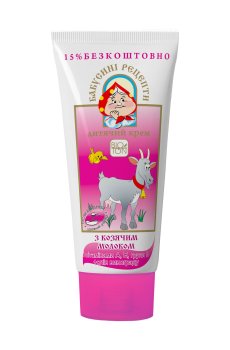 Детский крем Bioton Cosmetics Бабушкины рецепты с козьим молоком, 75 мл