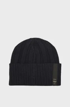 Мужская темно-синяя шапка Синий ONESIZE Replay AM4248.003.A7003