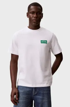 Мужская белая футболка 20S EASY Белый XL Calvin Klein Jeans LV04RF294G