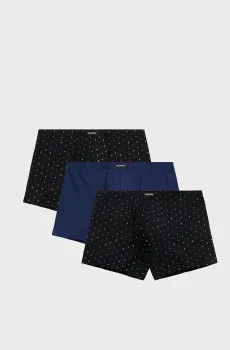 Мужские трусы (3 шт) Разноцветный S Atlantic 3MH-220