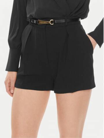 Elisabetta Franchi Шорти з тканини SH-005-42E2-V350 Чорний Regular Fit Elisabetta Franchi Шорти з тканини SH-005-42E2-V350 Чорний Regular Fit