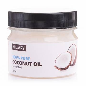 Рафинированное кокосовое масло Hillary Coconut Oil, 100 мл Рафинированное кокосовое масло Hillary Coconut Oil, 100 мл