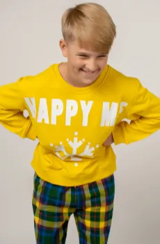 Детский желтый свитшот Желтый 92-98 brabrabra HOM2111031