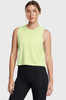 Женская салатовая майка Vanish Engineered Tank Салатовый XS Under Armour 1386800-383