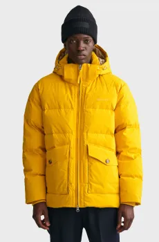 Мужской желтый пуховик ALTA DOWN Желтый S Gant 7006364