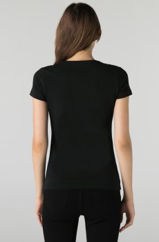 Lacoste футболка жіноча з V-вирізом