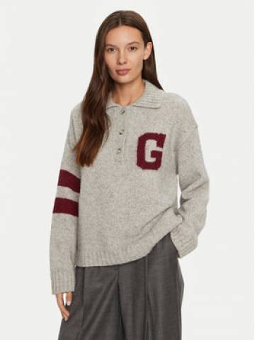 Gant Светр 4805289 Сірий Relaxed Fit Gant Светр 4805289 Сірий Relaxed Fit