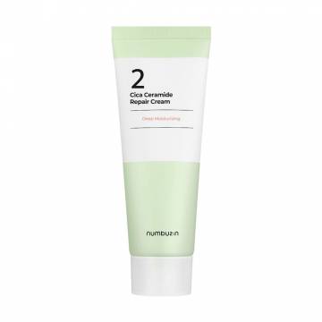 Крем для лица Numbuzin No.2 Cica Ceramide Repair Cream с центеллой и церамидами, 60 мл Крем для лица Numbuzin No.2 Cica Ceramide Repair Cream с центеллой и церамидами, 60 мл