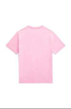 Детская хлопковая футболка Polo Ralph Lauren