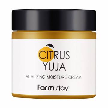 Увлажняющий крем для лица FarmStay Citrus Yuja Citrus Yuja Vitalizing Moisture Cream с экстрактом юдзу, 80 г Увлажняющий крем для лица FarmStay Citrus Yuja Citrus Yuja Vitalizing Moisture Cream с экстрактом юдзу, 80 г