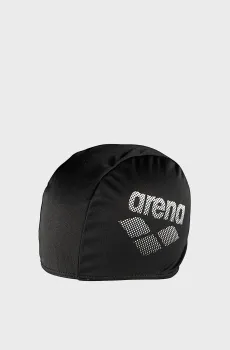 Черная шапочка для плавания POLYESTER II Черный ONESIZE Arena 002467-500