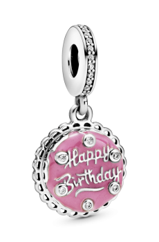 Намистина-підвіска "З днем народження"