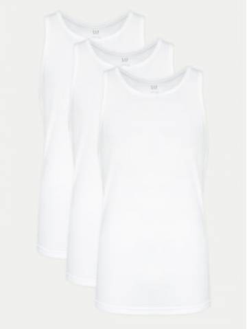 Gap Набір 3 майок 483958-00 Білий Regular Fit Gap Набір 3 майок 483958-00 Білий Regular Fit