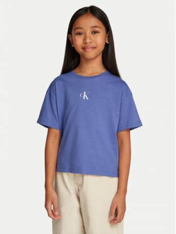 Calvin Klein Jeans Футболка Logo IG0IG02136 Голубий Boxy Fit Calvin Klein Jeans Футболка Logo IG0IG02136 Голубий Boxy Fit