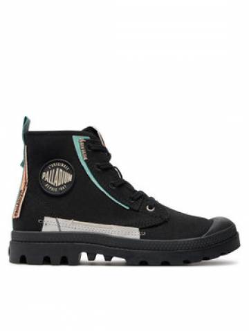 Palladium Черевики туристичні PAMPA UNDERLAYER 99183-008-M Чорний Palladium Черевики туристичні PAMPA UNDERLAYER 99183-008-M Чорний