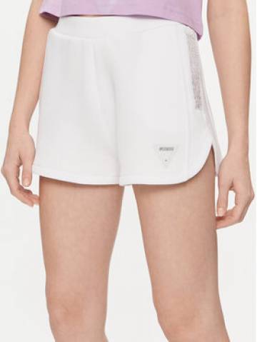 Guess Шорти з тканини Kiara V4GD16 FL04P Білий Regular Fit Guess Шорти з тканини Kiara V4GD16 FL04P Білий Regular Fit