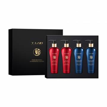 Уценка! Набор для волос и тела T-LAB Professional Sapphire Energy + Total Protect, 4 предмета Уценка! Набор для волос и тела T-LAB Professional Sapphire Energy + Total Protect, 4 предмета