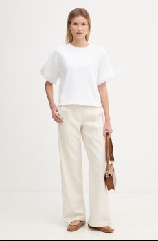 Хлопковая футболка Dkny