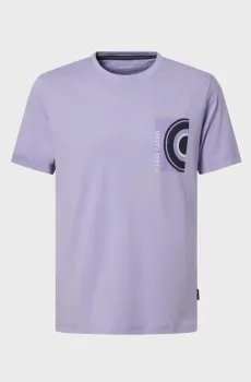 Мужская сиреневая футболка Сиреневый XL Pierre Cardin PC.-C5 21460.2120