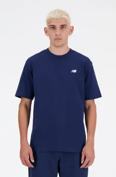 Мужская синяя футболка NB Small Logo Синий XL New Balance MT41509NNY