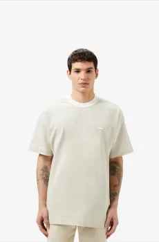 Мужская бежевая футболка Бежевый L-XL Lacoste TH056470V
