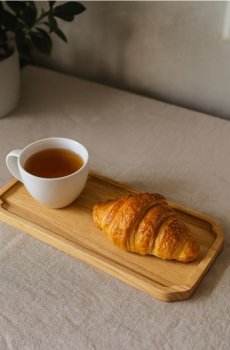 Таця сервірувальна - бежевий