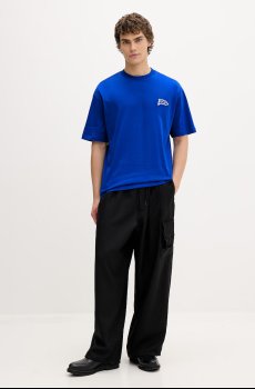 Хлопковая футболка Hugo Blue Nohatio