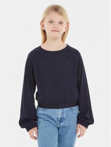 Tommy Hilfiger Блузка KG0KG07597 Cиній Regular Fit Tommy Hilfiger Блузка KG0KG07597 Cиній Regular Fit