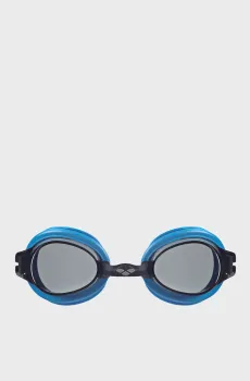 Детские голубые очки для плавания BUBBLE 3 JR Голубой ONESIZE Arena 92395-075