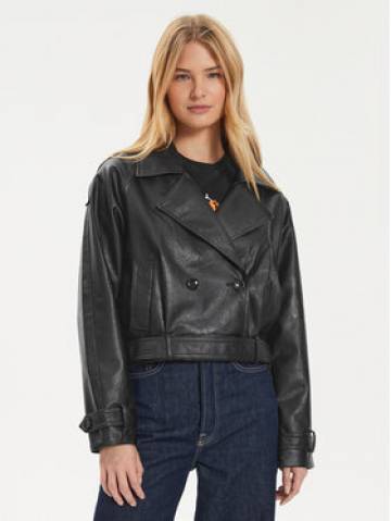 ONLY Куртка зі штучної шкіри Vera 15308584 Чорний Regular Fit ONLY Куртка зі штучної шкіри Vera 15308584 Чорний Regular Fit