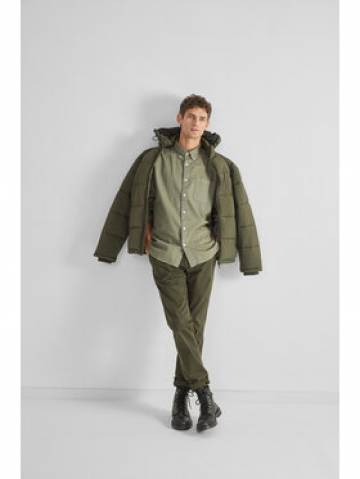Selected Homme Пуховик 16089957 Зелений Regular Fit Selected Homme Пуховик 16089957 Зелений Regular Fit