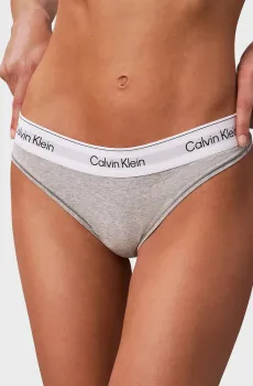 Женские серые трусики Серый 2X Calvin Klein LV00QF8518